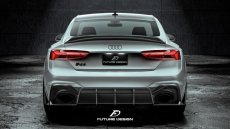 画像1: AUDI A5 S5 RS5 SportBack スポーツバック リアスポイラー 本物DryCarbon ドライカーボン (1)