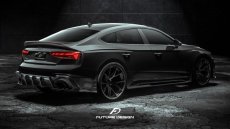 画像6: AUDI A5 S5 RS5 SportBack スポーツバック リアスポイラー 本物DryCarbon ドライカーボン (6)