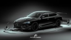 画像7: AUDI A5 S5 RS5 SportBack スポーツバック リアスポイラー 本物DryCarbon ドライカーボン (7)