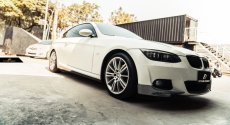 画像6: BMW 3シリーズ E92 E93 Mスポーツ専用 フロント用 アンダー リップスポイラー 本物carbon カーボン (6)