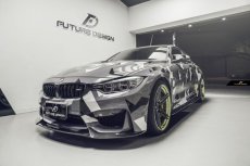 画像4: BMW 4シリーズ F82 F83 M4 サイド用 スカート スポイラー 本物DryCarbon ドライカーボン (4)