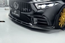 画像10: BENZ メルセデス・ベンツ CLS-Class C257 W257 AMGフロントバンパー用 GT-V リップスポイラー 本物DryCarbon ドライカーボン  (10)