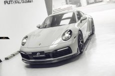 画像6: ポルシェ 911 992 Carrera サイド スカート 本物Drycarbon ドライカーボン  (6)