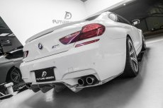 画像7: BMW 6シリーズ F06 F12 F13 M6 バンパー用カーボン ディフューザー DryCarbon ドライカーボン M6 (7)