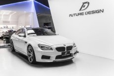 画像3: BMW 6シリーズ F06 F12 F13 M6フロント用リップスポイラー DryCarbon ドライカーボン (3)