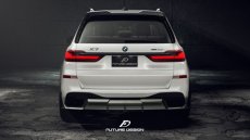 画像8: BMW Xシリーズ X7 G07 Mスポーツ リア ディフューザー 本物DryCarbon ドライカーボン (8)