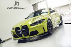 画像6: BMW 3シリーズ G80 M3 サイド スカート 本物DryCarbon ドライカーボン (6)