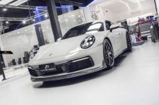 画像10: ポルシェ 911 992 Carrera サイド スカート 本物Drycarbon ドライカーボン  (10)