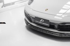 画像8: ポルシェ 911 992 Carrera フロント リップ スポイラー 本物Drycarbon ドライカーボン  (8)