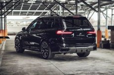 画像3: BMW Xシリーズ X7 G07 Mスポーツ リア ディフューザー 本物DryCarbon ドライカーボン (3)