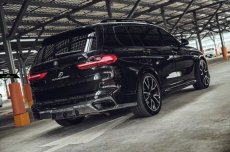 画像6: BMW Xシリーズ X7 G07 Mスポーツ リア ディフューザー 本物DryCarbon ドライカーボン (6)