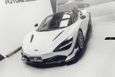 画像5: McLaren マクラーレン 720S フロント用リップスポイラー 3点セット 本物Drycabon ドライカーボン (5)