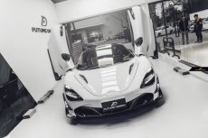 画像10: McLaren マクラーレン 720S フロント用リップスポイラー 本物Drycabon ドライカーボン (10)