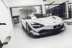 画像8: McLaren マクラーレン 720S フロント用リップスポイラー 本物Drycabon ドライカーボン (8)