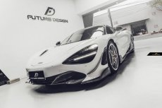 画像4: McLaren マクラーレン 720S サイドスカート 4点セット 本物Drycabon ドライカーボン (4)