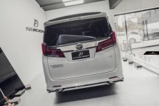 画像5: TOYOTA トヨタ 30系 ALPHARD アルファード VELLFIRE ヴェルファイア ルーフスポイラー 本物Drycarbon ドライカーボン (5)