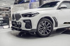 画像3: BMW Xシリーズ X6 G06 フロント フェンダー エアインテーク 本物DryCarbon ドライカーボン (3)