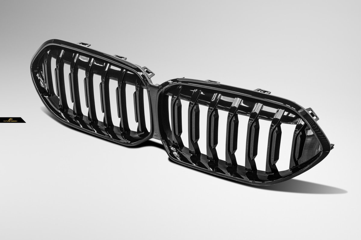 画像8: BMW 2シリーズ F44 2GC グラン クーペ フロント用 艶ありブラック キドニーグリル センターグリル (8)