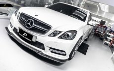 画像5: BENZ メルセデスベンツ Eクラス W212 AMGフロントバンパー用リップスポイラー 本物Carbon カーボン  (5)