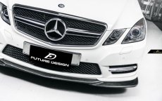 画像3: BENZ メルセデスベンツ Eクラス W212 AMGフロントバンパー用リップスポイラー 本物Carbon カーボン  (3)