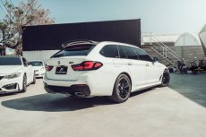 画像6: BMW 5シリーズ G31 ツーリング トランク用 ルーフスポイラー 本物Drycarbon ドライカーボン (6)