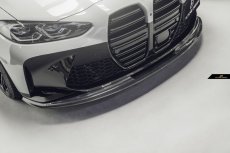 画像13: BMW 3シリーズ G80 M3 フロント用 リップスポイラー 本物DryCarbon ドライカーボン (13)