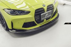 画像6: BMW 3シリーズ G80 M3 フロント用 リップスポイラー 本物DryCarbon ドライカーボン (6)