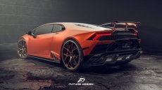 画像17: Lamborghini ランボルギーニ Huracan ウラカン EVO サイドスカート 本物DryCarbon ドライカーボン (17)
