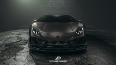 画像12: Lamborghini ランボルギーニ Huracan ウラカン EVO フロント リップスポイラー 本物DryCarbon ドライカーボン (12)