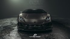 画像19: Lamborghini ランボルギーニ Huracan ウラカン EVO フロント リップスポイラー 本物DryCarbon ドライカーボン (19)