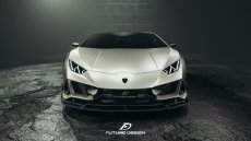 画像18: Lamborghini ランボルギーニ Huracan ウラカン EVO フロント リップスポイラー 本物DryCarbon ドライカーボン (18)