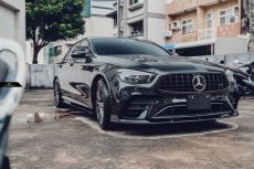 画像13: BENZ メルセデス・ベンツ E-Class W213 S213 後期車 AMGフロントバンパー用リップスポイラー 本物DryCarbon ドライカーボン (13)