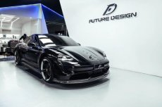 画像6: Porsche ポルシェ Taycan タイカン サイドスカート 本物Drycarbon ドライカーボン (6)