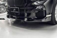 画像14: BMW Xシリーズ X5 G05 Mスポーツ フロントバンパー用リップスポイラー 本物DryCarbon ドライカーボン (14)