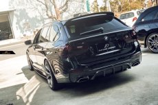 画像14: BMW 5シリーズ G31 ツーリング トランク用 ルーフスポイラー 本物Drycarbon ドライカーボン (14)