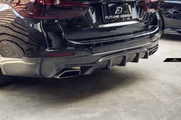 BMW 5シリーズ G30 G31 Mスポーツ リアバンパー用ディフューザー 本物