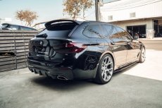 画像11: BMW 5シリーズ G30 G31 Mスポーツ リアバンパー用ディフューザー 本物DryCarbon ドライカーボン (11)