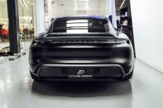 画像10: Porsche ポルシェ Taycan タイカン リア スポイラー 本物Drycarbon ドライカーボン フォージド (10)