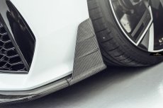 画像6: AUDI RS6 AVANT C8 アバント フロント リップスポイラー 本物DryCarbon ドライカーボン (6)
