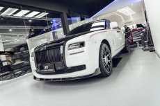 画像9: ROLLS-ROYCE GHOST ロールスロイス ゴースト フロント リップスポイラー 本物DryCarbon ドライカーボン (9)