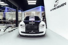 画像8: ROLLS-ROYCE GHOST ロールスロイス ゴースト フロント リップスポイラー 本物DryCarbon ドライカーボン (8)