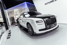 画像4: ROLLS-ROYCE GHOST ロールスロイス ゴースト フロント リップスポイラー 本物DryCarbon ドライカーボン (4)