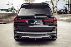 画像1: BMW Xシリーズ X7 G07 ルーフスポイラー リアスポイラー 本物DryCarbon ドライカーボン (1)