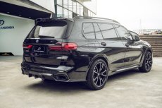 画像3: BMW Xシリーズ X7 G07 ルーフスポイラー リアスポイラー 本物DryCarbon ドライカーボン (3)