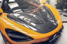 画像1: 【限定】McLaren マクラーレン 720S ボンネット 本物Drycabon ドライカーボン パフォーマンス  (1)