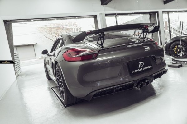 ポルシェ 981 CAYMAN BOXSTER 改造用 GT4仕様 リアウィング エアロ