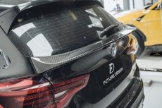 画像4: BMW X3 G01 トランク用リアスポイラー 本物DryCarbon ドライカーボン  (4)