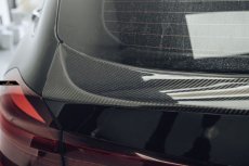 画像2: BMW X3 G01 トランク用リアスポイラー 本物DryCarbon ドライカーボン  (2)