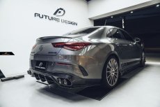 画像13: BENZ メルセデス・ベンツ CLA-Class W118 X118 CLS45専用 リアディフューザー スポイラー 本物DryCarbon ドライカーボン  (13)