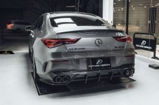 画像19: BENZ メルセデス・ベンツ CLA-Class W118 X118 CLS45専用 リアディフューザー スポイラー 本物DryCarbon ドライカーボン  (19)